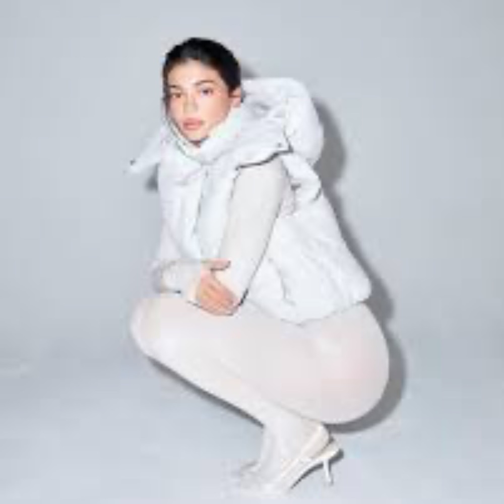 KHY DROP 002- Puffer Vest in Bone- BRAND NEW WITH TAGS